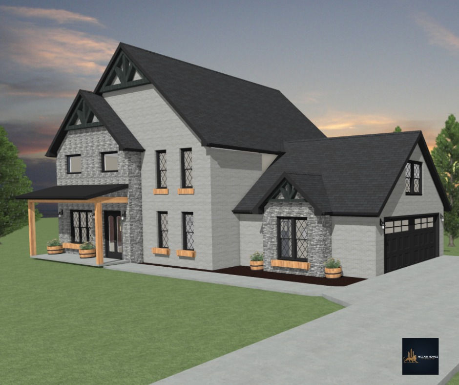 Tudor-inspired residence — Custom Home