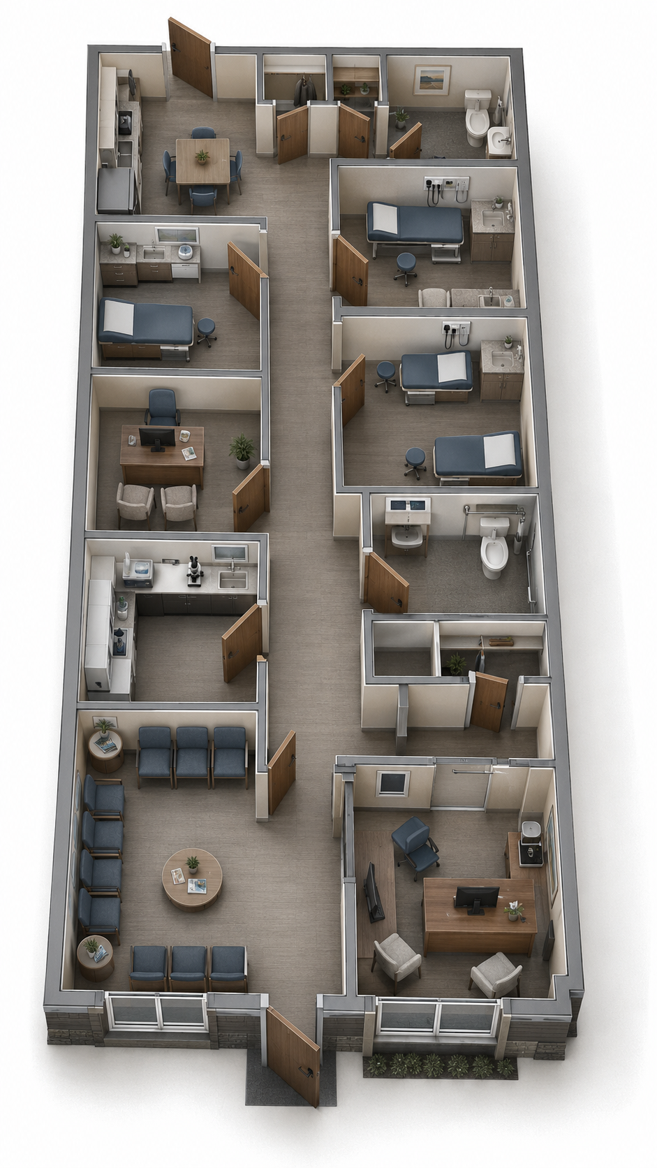 Medical clinic planning — Commercial